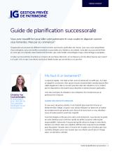 Guide de planification successorale